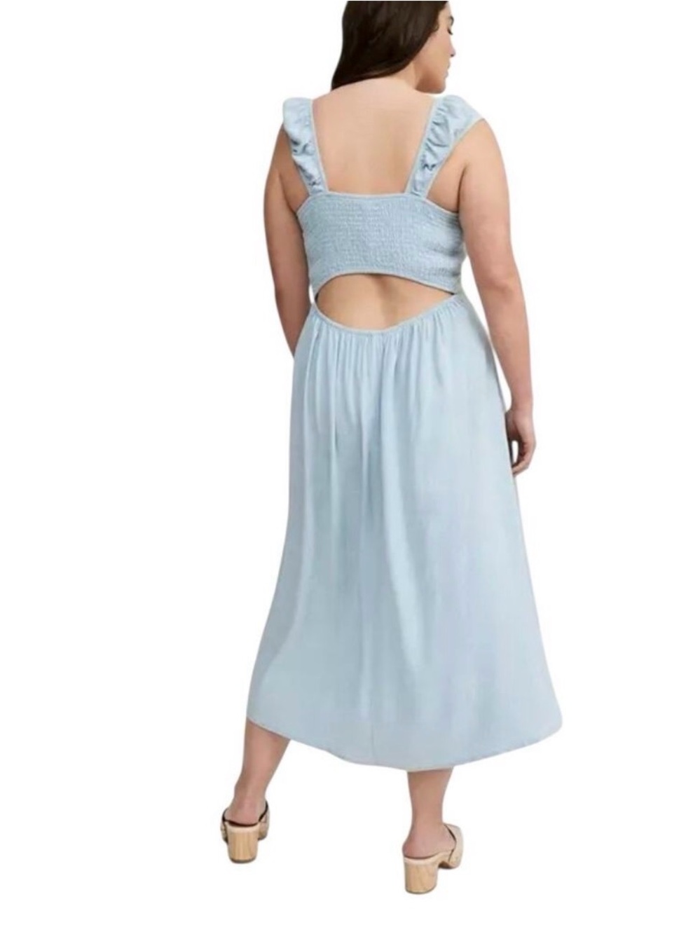 Torrid Square-Neck Midi Dress